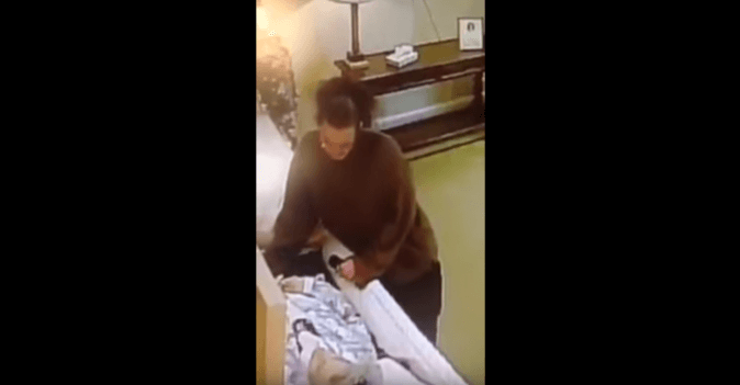 Video: Woman Steals Deceased Lady's Wedding Ring During Open-Casket at Funeral Home