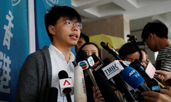 Hong Kong Court Sends Democracy Activist Joshua Wong Back to Jail