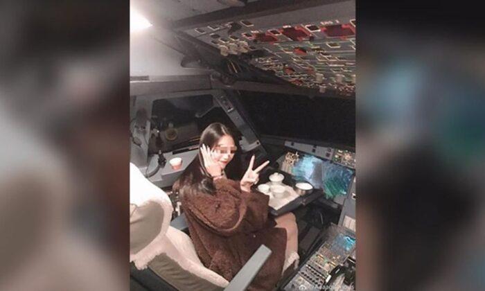 Chinese Pilot Grounded After Photo of Woman in Cockpit Sparks Outrage