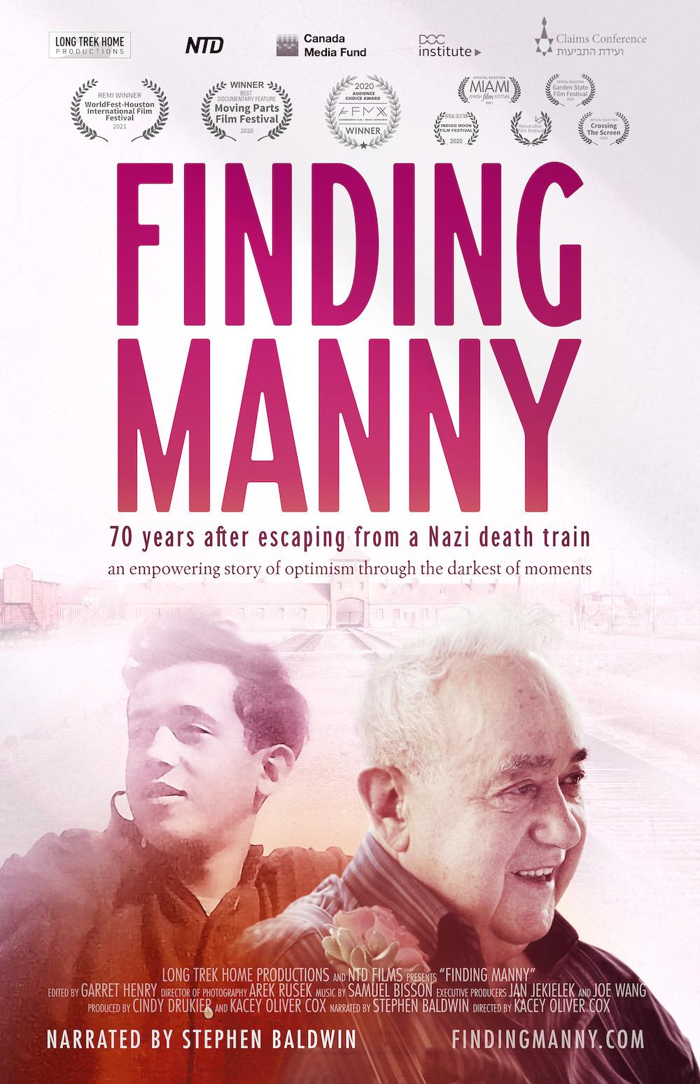 Poster for “Finding Manny.” (courtesy “Finding Manny”)