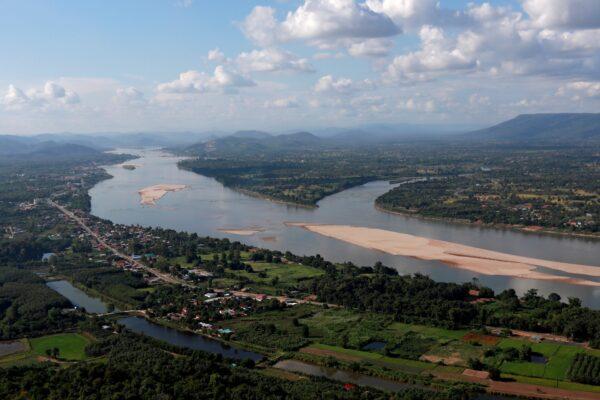 A view of the Mekong river bordering Thailand and Laos is seen from the Thai side in Nong Khai, Thailand, on Oct. 29, 2019. (Soe Zeya Tun/Reuters)