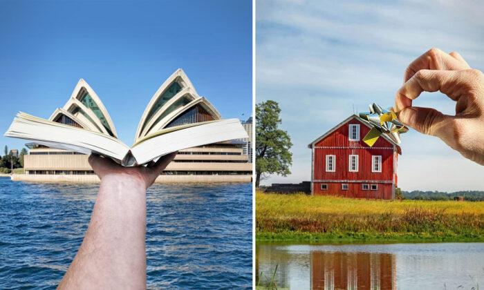 Illusionistic Photographer Plays With Perspective to Create Surreal Images That Trick the Eye