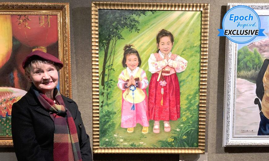 'The Evil CCP Will Crumble': Polish-Born Artist Depicts Children Persecuted in China