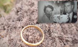 Metal Detectorist Helps 87-Yr-Old Neighbor Reunite With Wedding Ring She Lost in the 1960s in a Potato Patch
