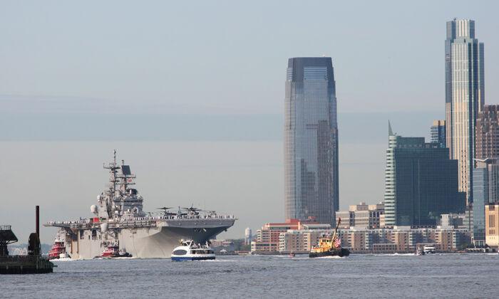 Fleet Week Kicks Off in New York With Parade of Ships