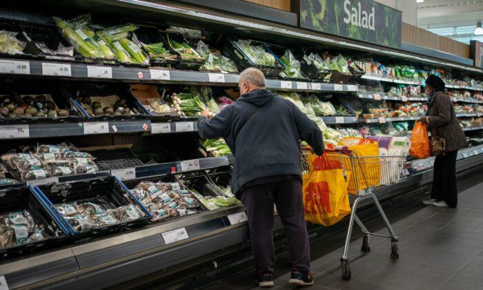 UK Grocery Inflation Dips but Prices Still Over 17 Percent Higher Than a Year Ago