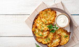 Healthy Potato Latkes (Recipe)