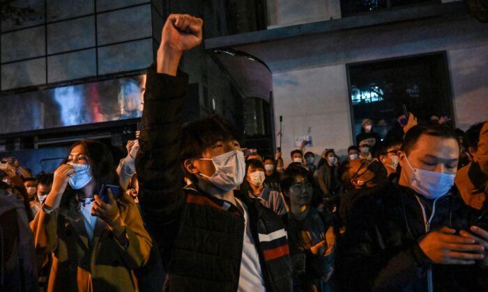 ‘I’m Witnessing History in the Making,’ Says Protester in Shanghai