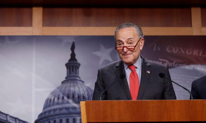 Schumer Vows to Advance Measure to Bypass Tuberville's Hold on Military Promotions