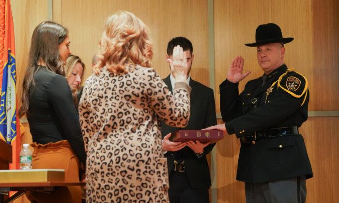 Paul Arteta Sworn In as Sheriff of Orange County, New York