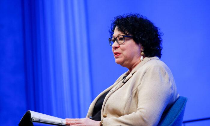 Sotomayor: Political Parties ‘Worst Thing’ to Happen to Judiciary