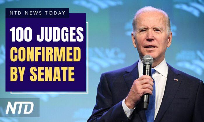 NTD News Today (Feb. 15): Senate Confirms 100 Judges Nominated By Biden; Culture War Key Issue in 2024 GOP Primary: Poll