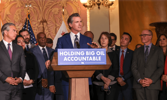 Newsom Proposes Raising Californians’ Electricity Consumption Tax to Investigate ‘Big Oil’