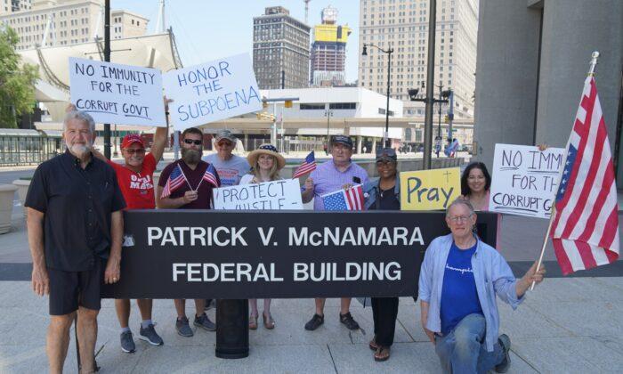 FBI Conduct Sparks Protest at Federal Building in Detroit