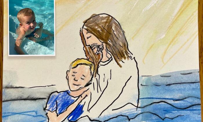 Boy Says Jesus Held Him in a Pool Drowning Accident, Asks Why Jesus Has ‘Scratches on His Hands?’