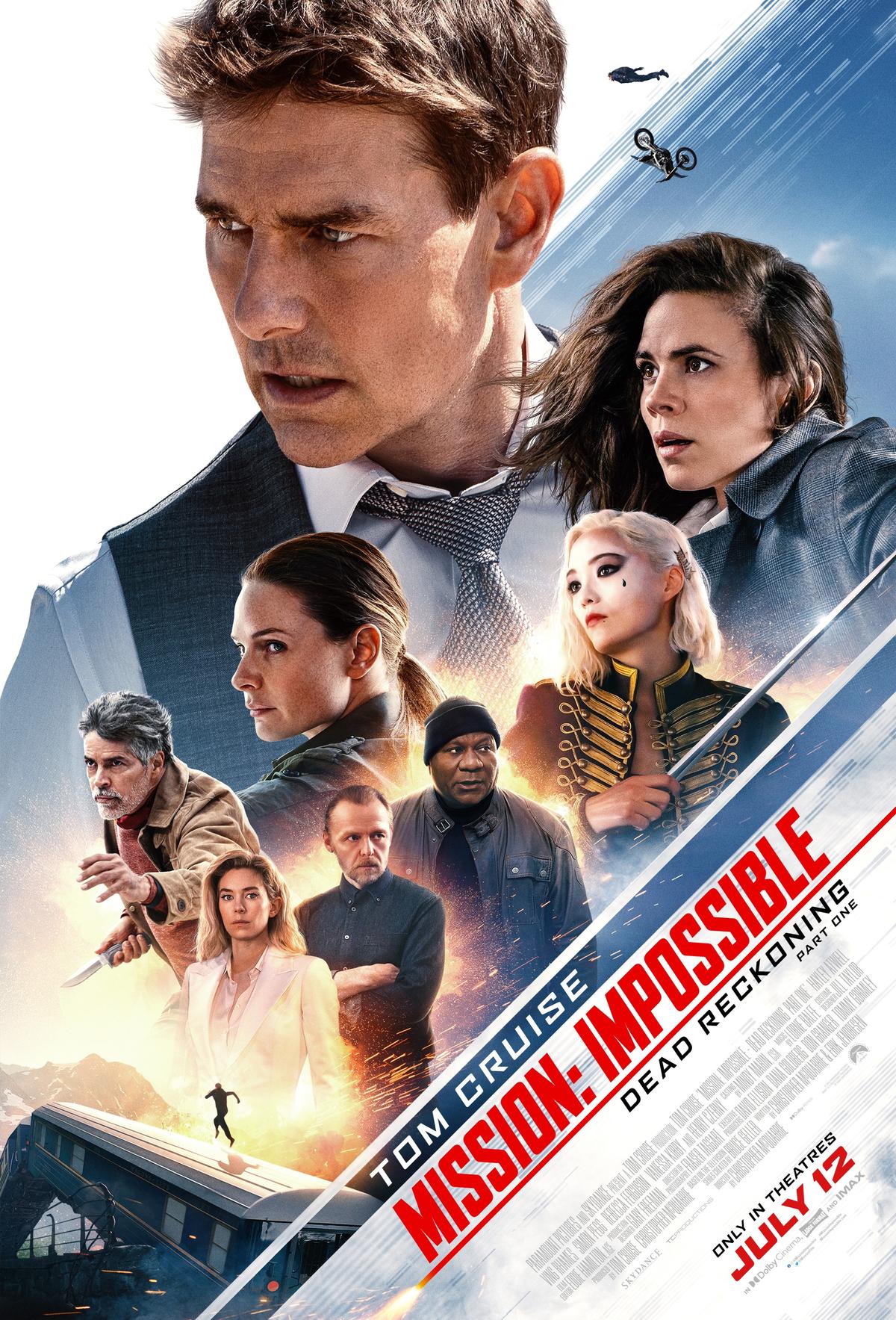  Movie poster for "Mission: Impossible - Dead Reckoning Part One." (Paramount Pictures/Skydance)