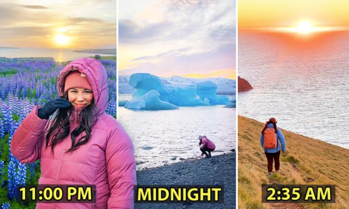 Midnight Sun and 2 a.m. Glacier Hikes: Woman Reveals What Summer Looks Like in 24/7 Daylight