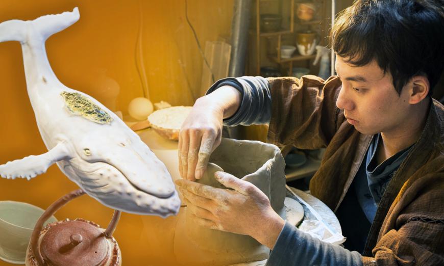 Giving Life a Boost With Soulful Pottery: Artist Creates Ceramic Wares Infused With Good Values