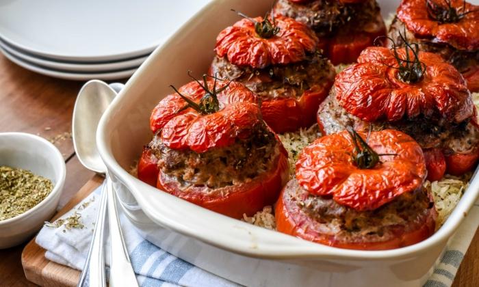 French Stuffed Tomatoes Are the Coziest Tomato Dish