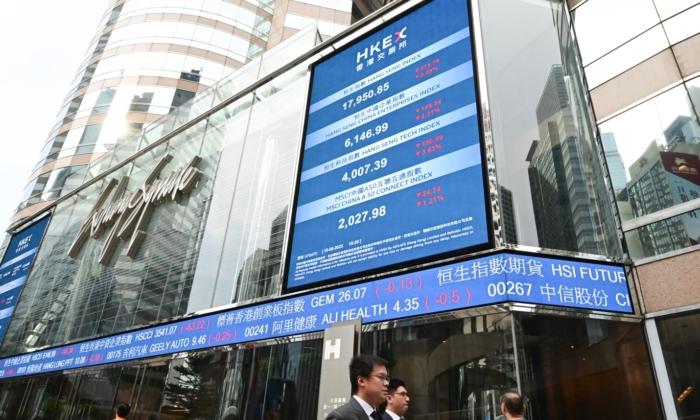 Hong Kong Impacted by Global Funds Exodus From China