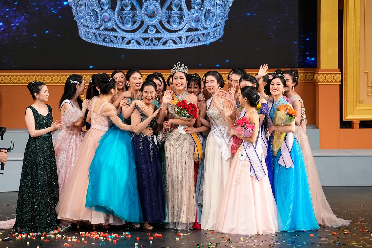 Cynthia Sun was crowned Miss NTD at NTD's inaugural Global Chinese Beauty Pageant on Sept. 30, 2023, in Purchase, N.Y. (Larry Dye/The Epoch Times)