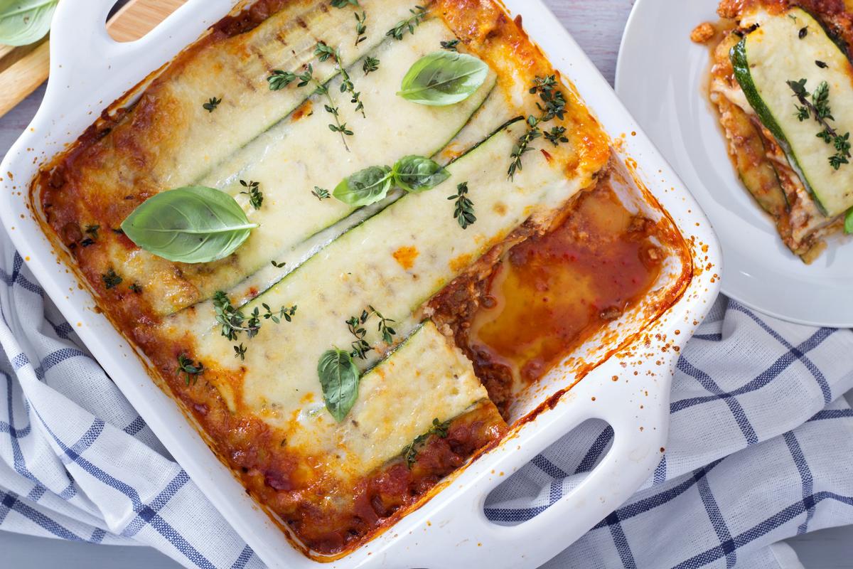 Zucchini Lasagna Bolognese (Recipe)