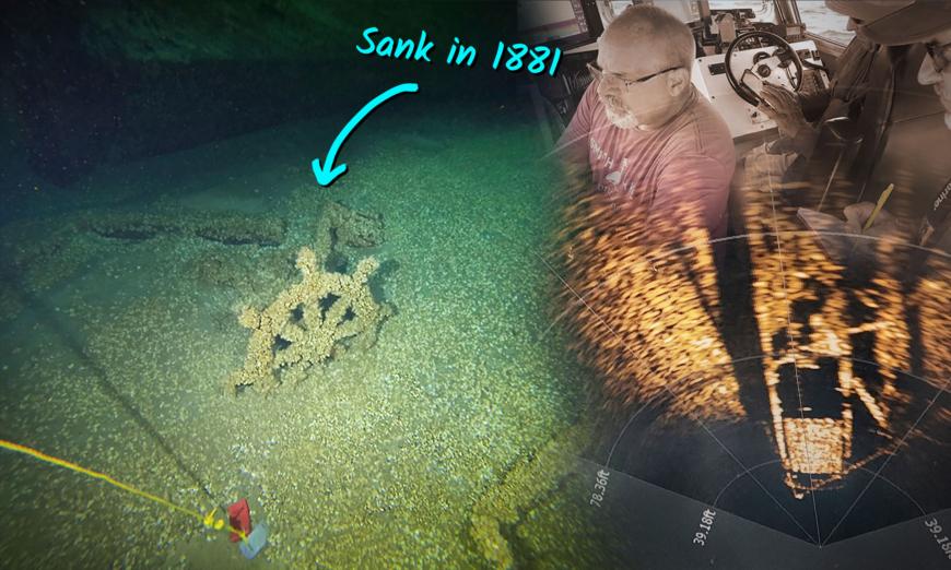 Researchers Find Shipwreck From 1881 Nearly Intact Carrying Coal in Great Lake With Anchor, Gear