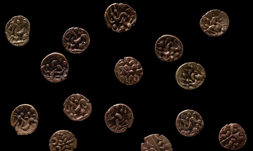 Hoard of 2,000-Year-Old Iron Age Gold Coins Found by Metal Detectorists in Wales, UK