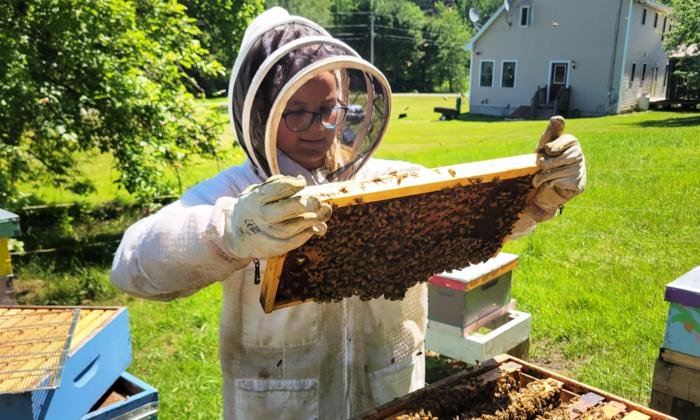 Maine's Youngest Beekeeper Found Her Calling at the Age of 6, Now at 11 She Cares for 9 Hives