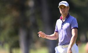 Justin Thomas Scuffles for 69, Lucas Herbert Shoots 63 for 1st-Round Lead at Silverado