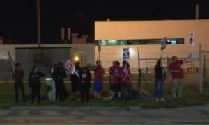 Striking UAW Workers Picket in Toledo, Ohio