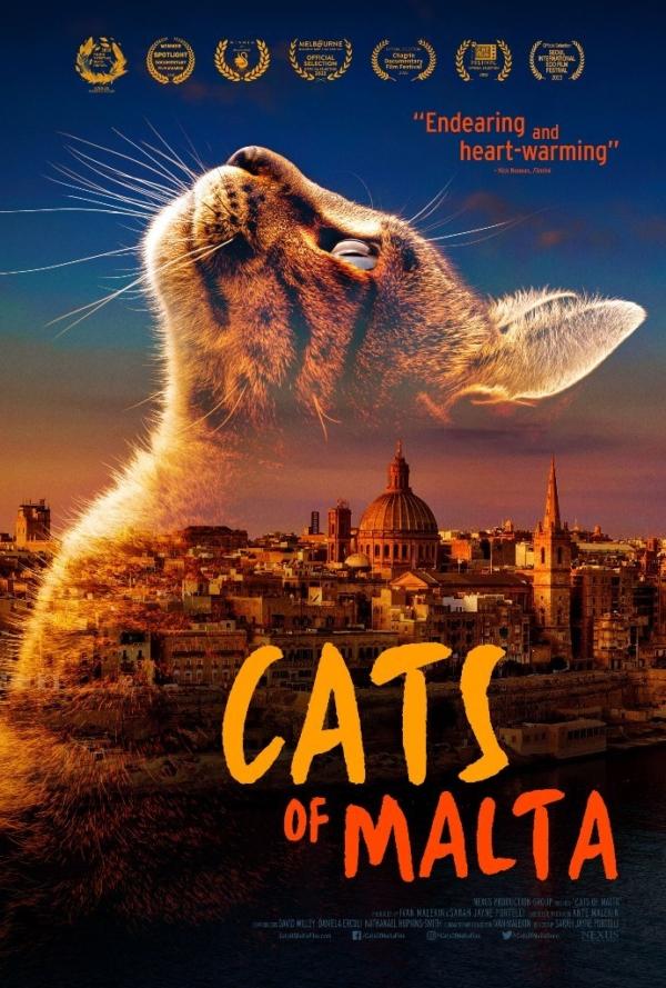  Poster for "Cats of Malta." ((Ivan Malekin, Sarah Jayne Portelli)