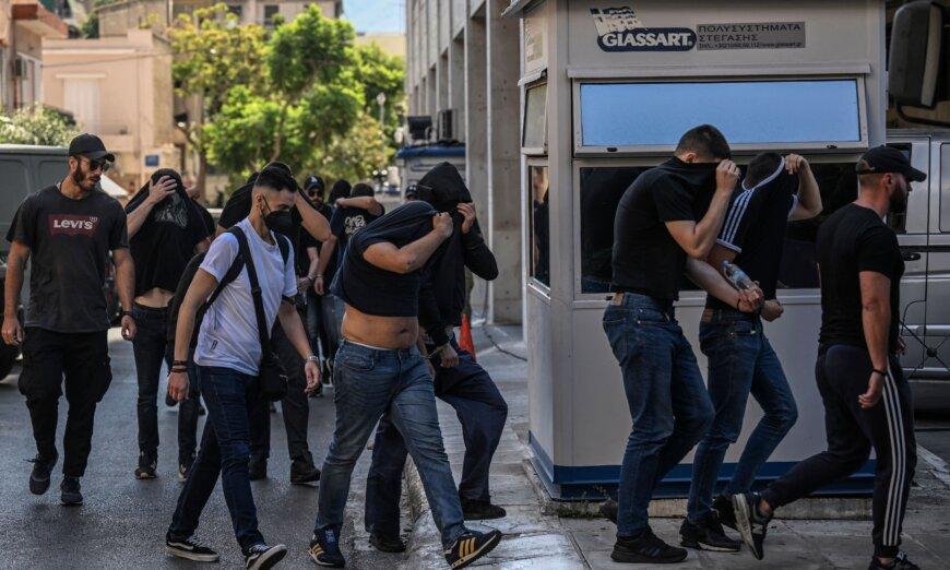Croatian Police Detain 9 Soccer Fans Over the Violence in Greece Last Month That Killed One Person