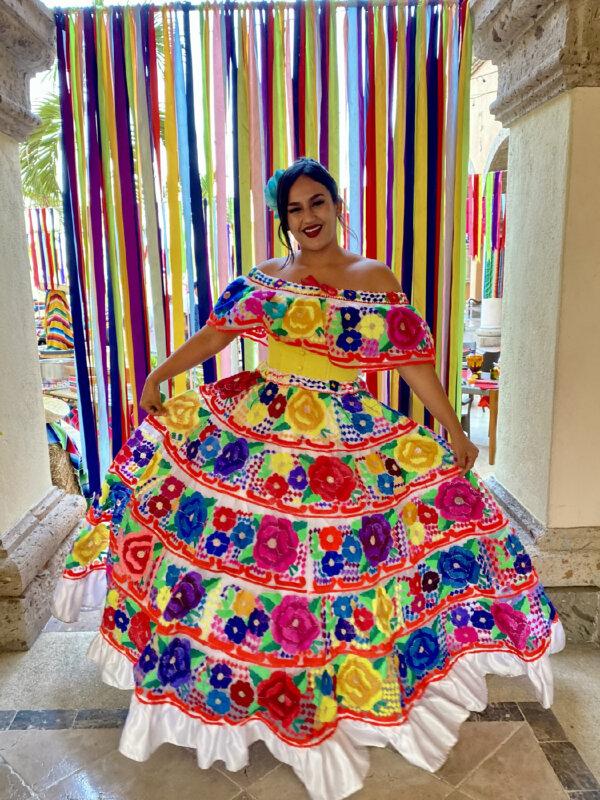 One of the joys of life in Cabo San Lucas on Mexico's Baja Peninsula includes seeing people in colorful clothing. (Margot Black.)