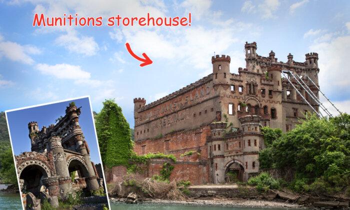 This ‘Ghostly’ 19th-Century Castle on the Hudson River Was Once a Massive Arsenal Storehouse: PHOTOS