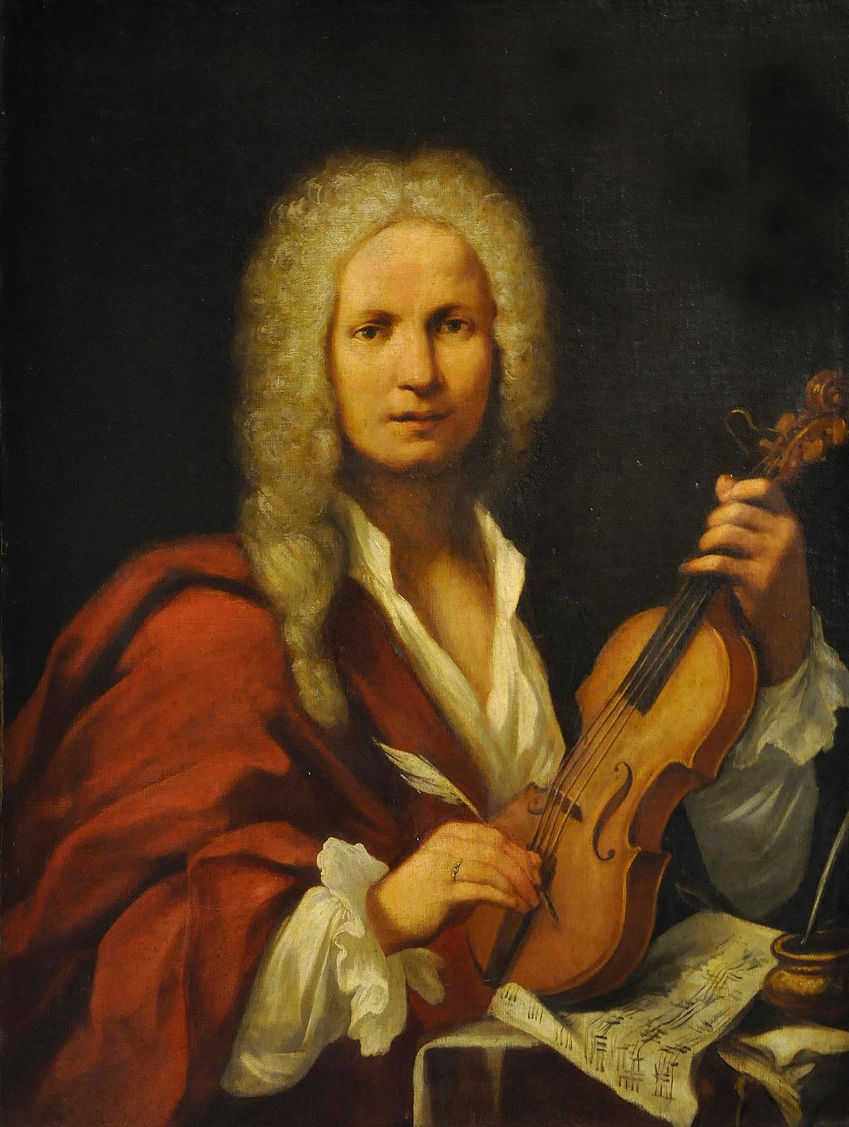 A portrait generally believed to be of Antonio Vivaldi, circa 1723, by an unknown artist. (<a href="https://commons.wikimedia.org/wiki/File:Onbekend_-_Antonio_Vivaldi_-_Bologna_Museo_Internationale_e_biblioteca_della_musica_di_bologna_28-04-2012_9-21-050.jpg">Paul Hermans</a>/<a href="https://creativecommons.org/licenses/by-sa/4.0/deed.en">CC BY-SA 4.0 DEED</a>)