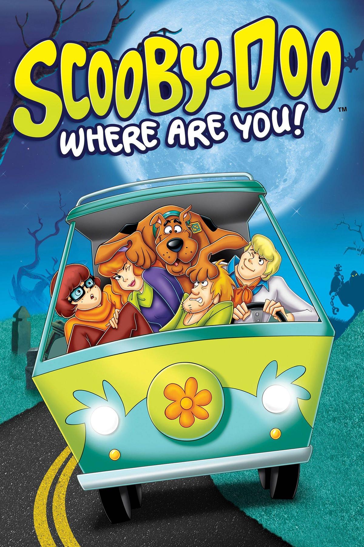 Movie poster for the Hanna-Barbera Production "Scooby-Doo, Where Are You!," in 1969. (CBS)