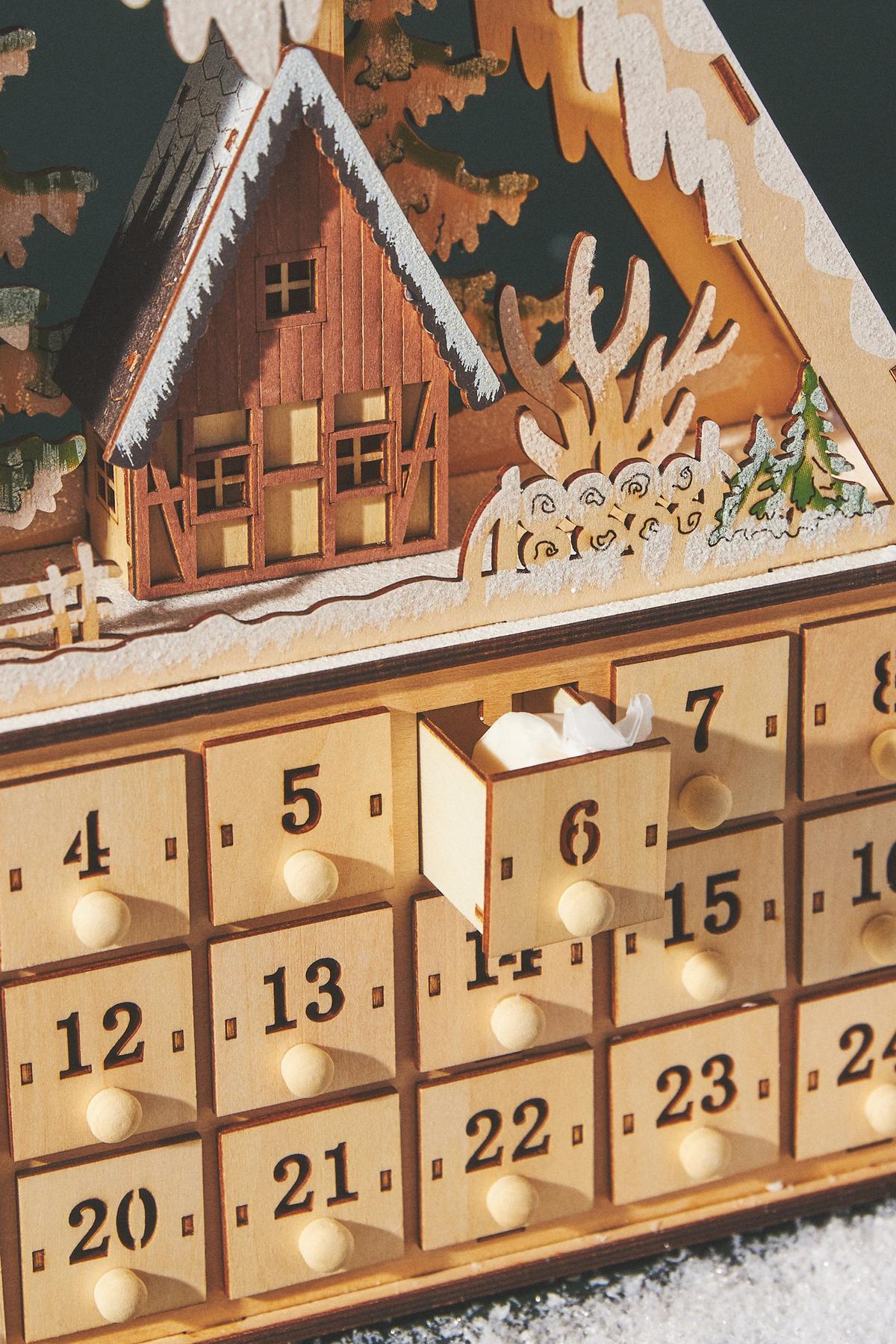 Ethel Wooden Fill-it-Yourself Calendar. (Courtesy of Anthropologie)