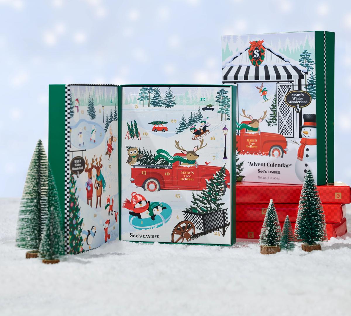 See’s Candies Advent Calendar. (Courtesy of See's)