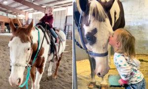 ‘Horses Can Feel Her’: Meet the 2-Year-Old ‘Horse Whisperer’ Who Can Ride Full Grown Horses