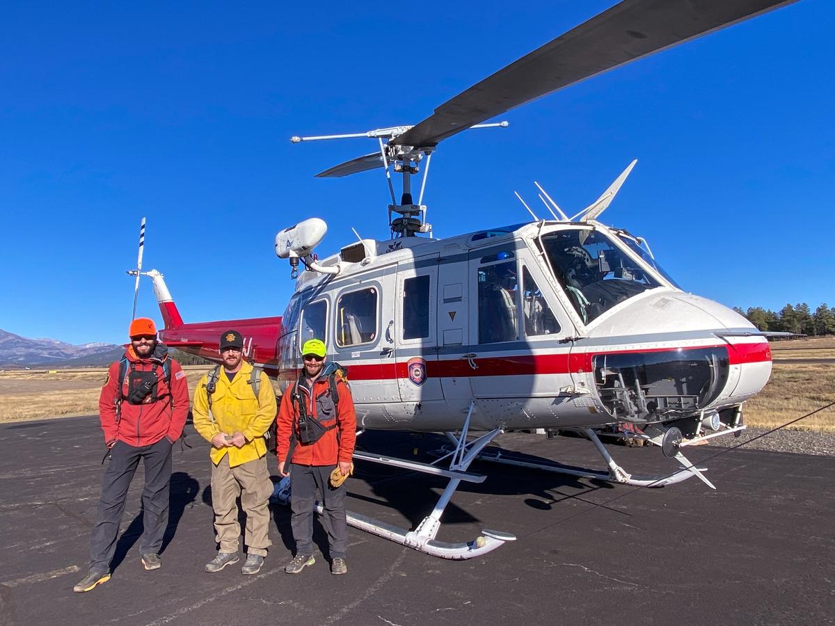 The rescue team. (Courtesy of Colorado Division of Fire Prevention and Control).