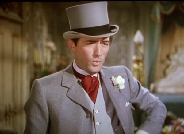 Henry Adams (Gregory Peck), in "The Million Pound Note." (General Film Distributors)