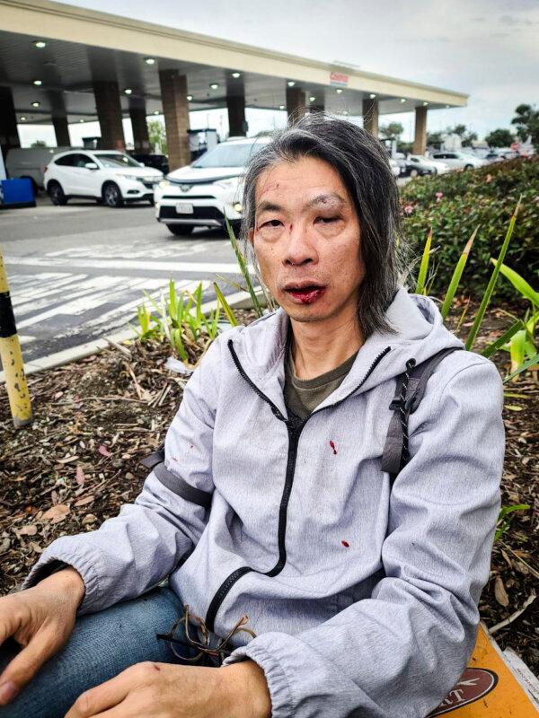 Zhang Kaiyu near the San Francisco International Airport on Nov. 17, 2023. (Courtesy of Zhang Kaiyu)
