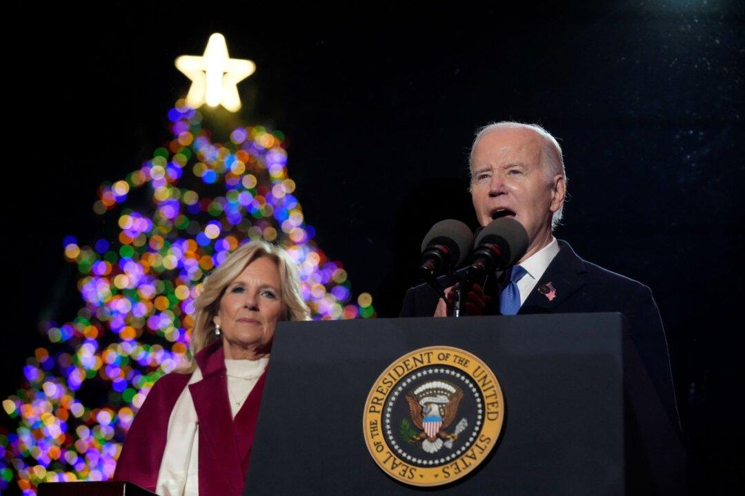 Biden Lights the National Christmas Tree