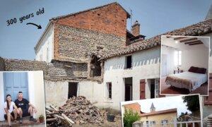 Couple Buy 300-Year-Old Battered House in South of France for $15,000 for Reno—See How It Looks Now