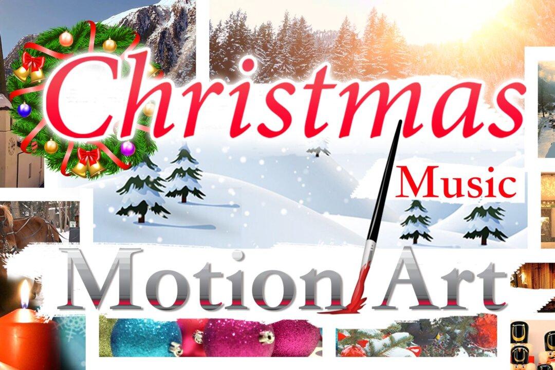 Christmas Music Motion Art