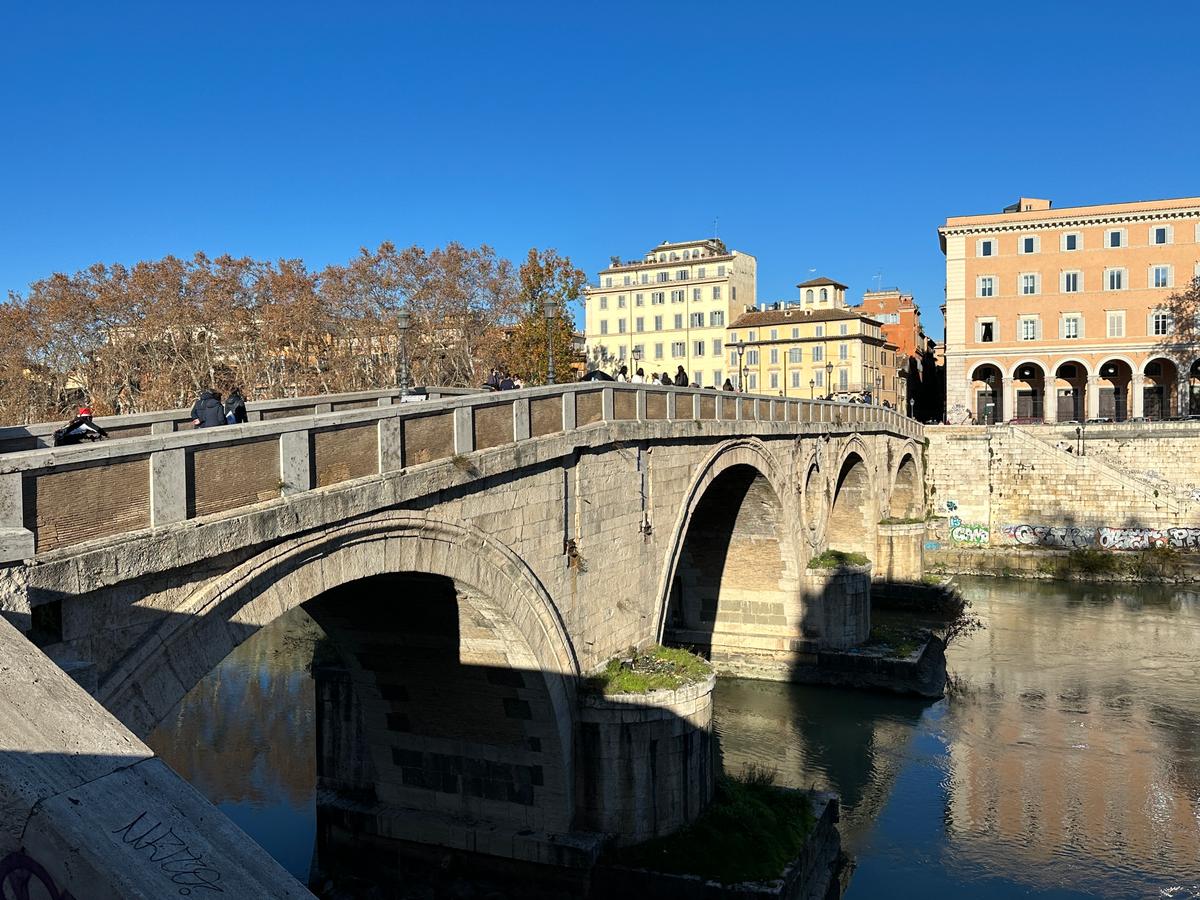 The Tiber River has been an integral part of Rome for millennia, contributing to the city's beauty, history, and sense of place. (Tim Johnson)