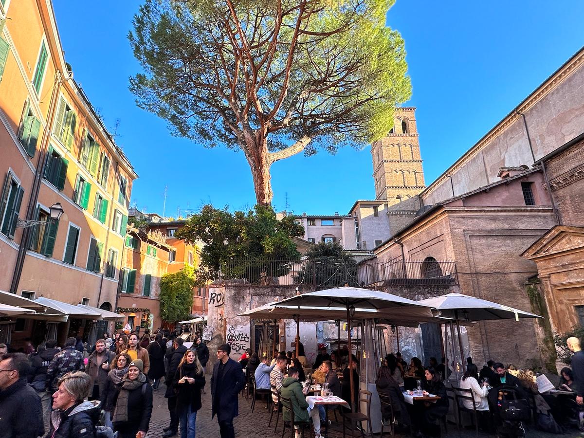 Despite its popularity among tourists, Trastevere has retained much of its authentic charm and local character. (Tim Johnson)