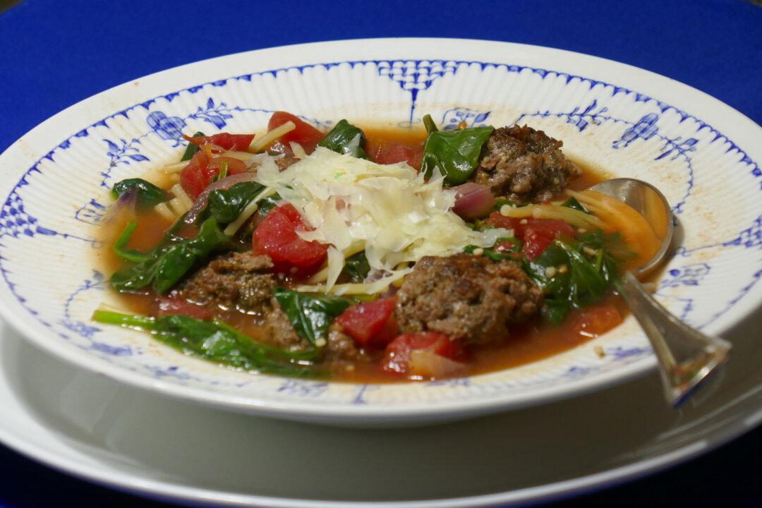 Italian Vegetable and Meatball Soup
