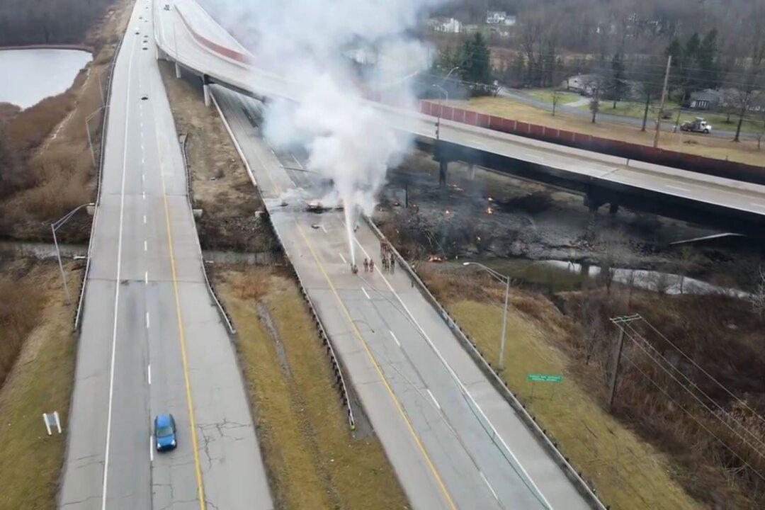 Tanker Truck Carrying 7,500 Gallons of Diesel Explodes in Ohio, Killing Driver